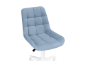Компьютерное кресло Честер голубой (velutto 47 ) / белый