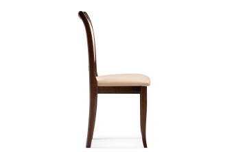 Деревянный стул Амадиу темно-коричневый