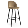 Барный стул Dodo 1 beige with edging / black