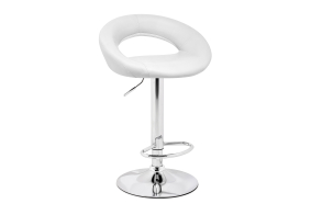 Барный стул Oazis white / chrome