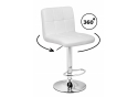 Барный стул Paskal white / chrome