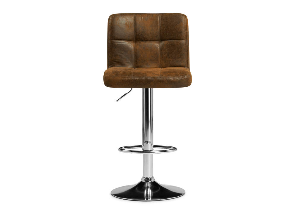 Барный стул Paskal brown / chrome