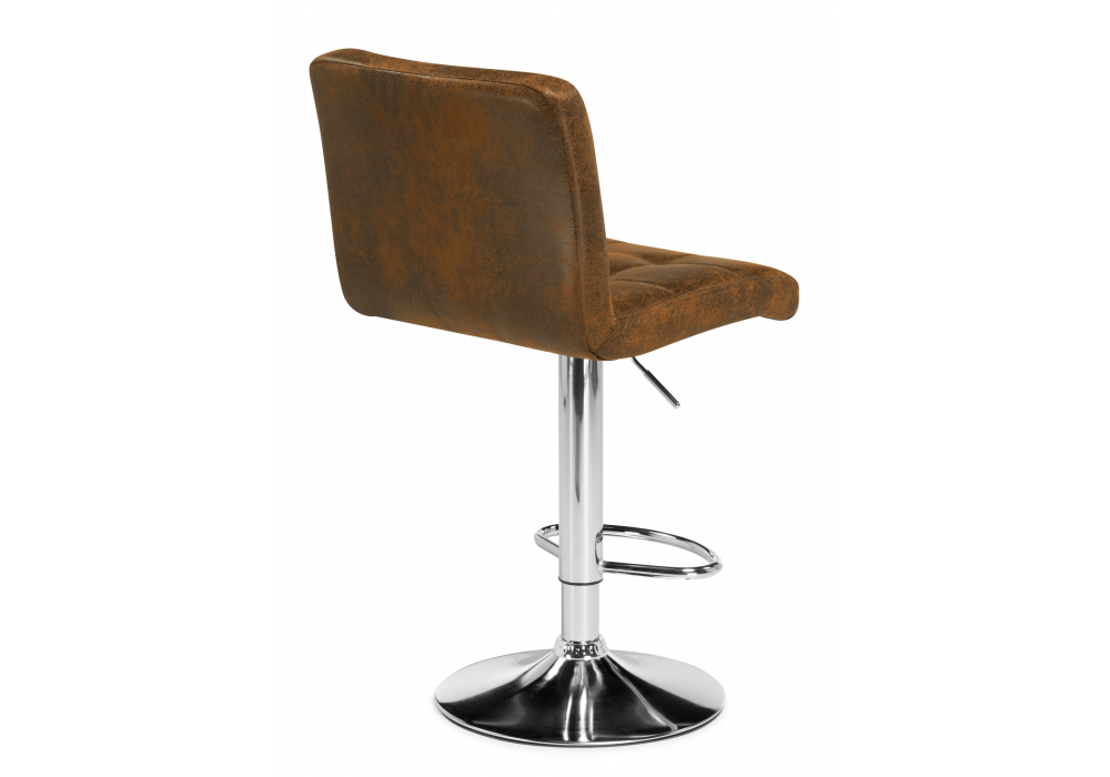 Барный стул Paskal brown / chrome