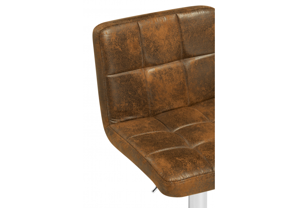 Барный стул Paskal brown / chrome