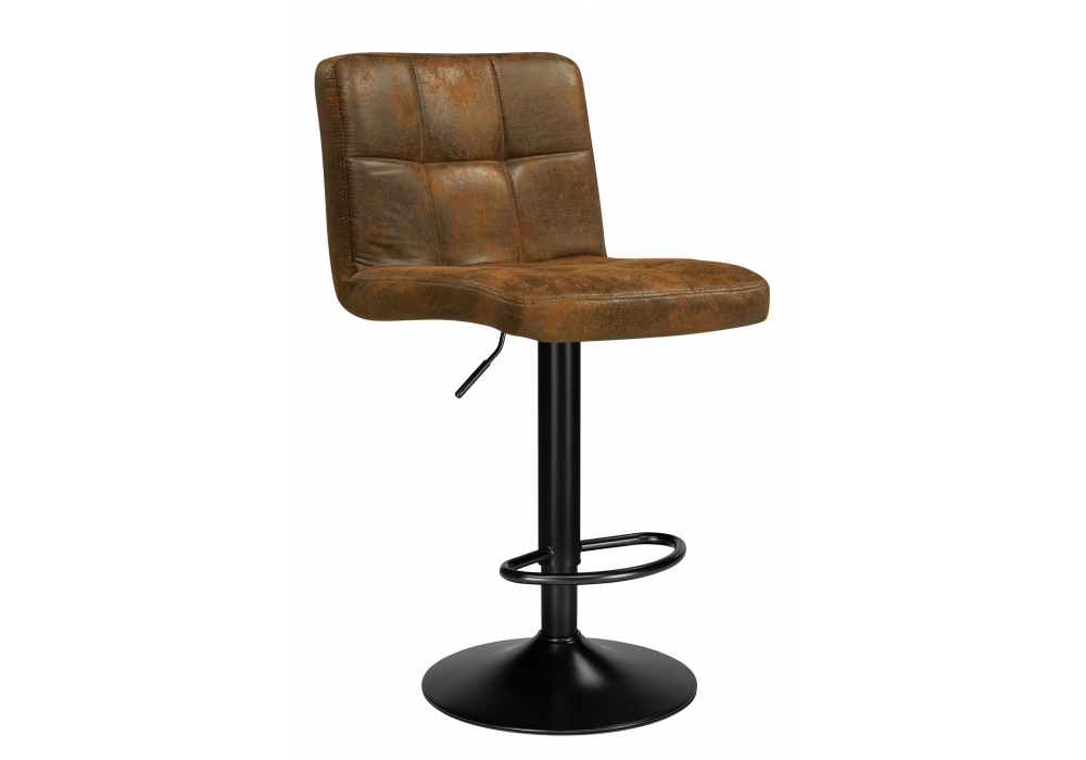 Барный стул Paskal коричневый / черный