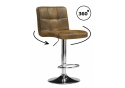 Барный стул Paskal brown / chrome