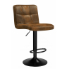 Барный стул Paskal коричневый / черный