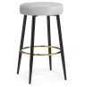 Барный стул Plato 1 light gray