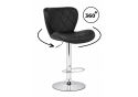 Барный стул Porch black / chrome