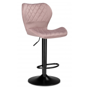 Барный стул Porch pink / black