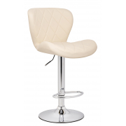Барный стул Porch beige / chrome