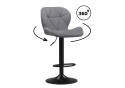 Барный стул Trio light gray / black