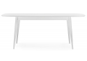 Деревянный стол Адель 145(190)x80 белый матовый
