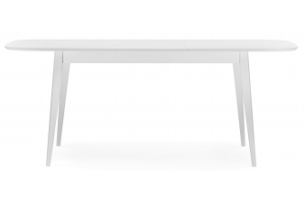 Керамический стол Симмонс 180(260)x90 statuario titan gloss / черный / орех дуб монтана