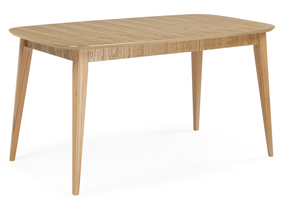 Деревянный стол Адель 145(190)x80 светлое дерево