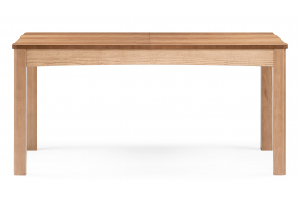 Стеклянный стол Кловис 100(140)х100х76 кианит / белый