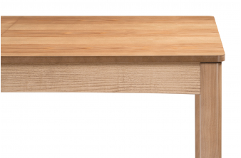 Стеклянный стол Кловис 100(140)х100х76 кианит / белый