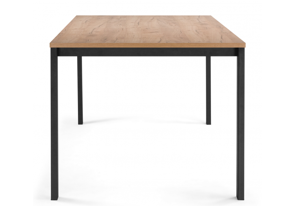 Деревянный стол Алекс 180х90 дуб крафт золотой / черный