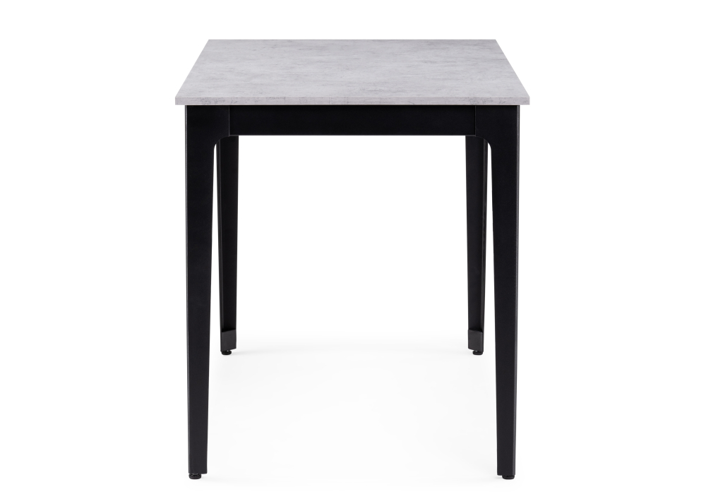 Деревянный стол Айленд бетон светлый / черный