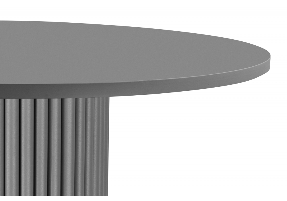 Деревянный стол Барел 100 серый / каркас серый