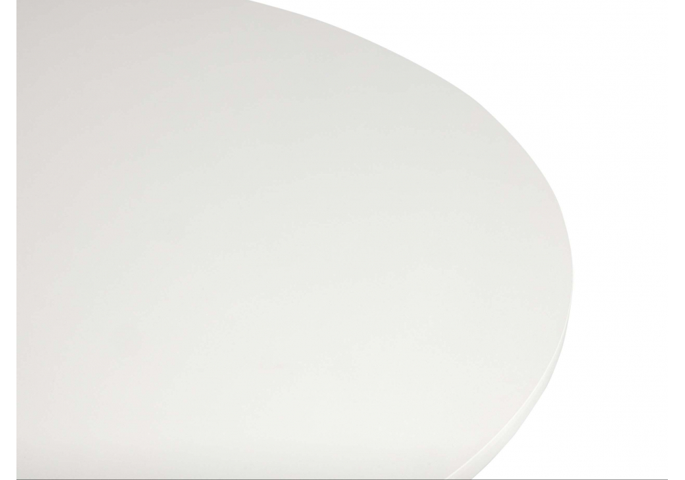 Деревянный стол Барел 90 белый / золото