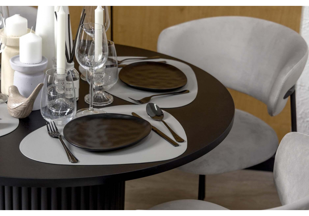 Деревянный стол Барел 89 черный / черный