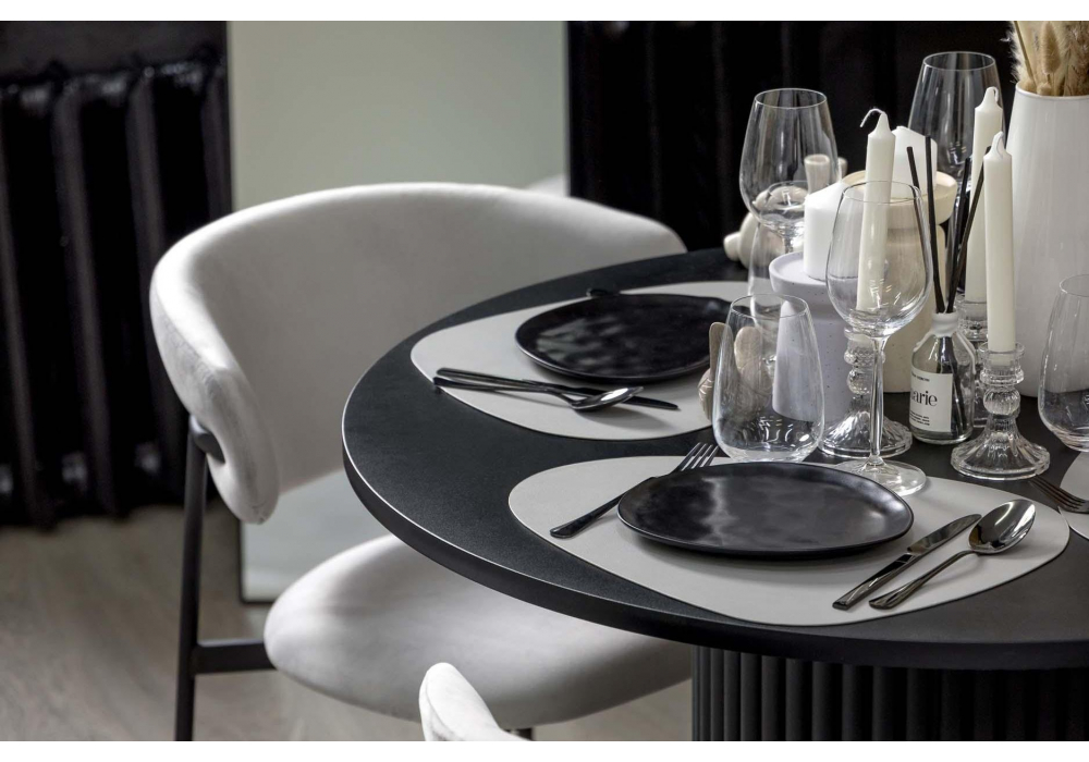 Деревянный стол Барел 89 черный / черный