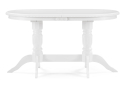 Деревянный стол Эритрин белый / белый