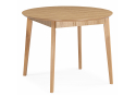 Деревянный стол Форли 100(130)x100 светлое дерево