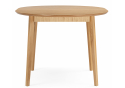 Деревянный стол Форли 100(130)x100 светлое дерево