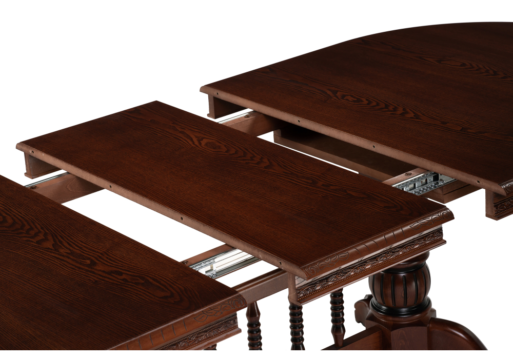 Деревянный стол Кантри орех / коричневая патина