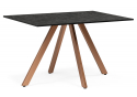 Деревянный стол Райн 116(160)x77 раздвижной малави / медь