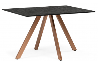 Деревянный стол Райн 116(160)x77 раздвижной малави / медь