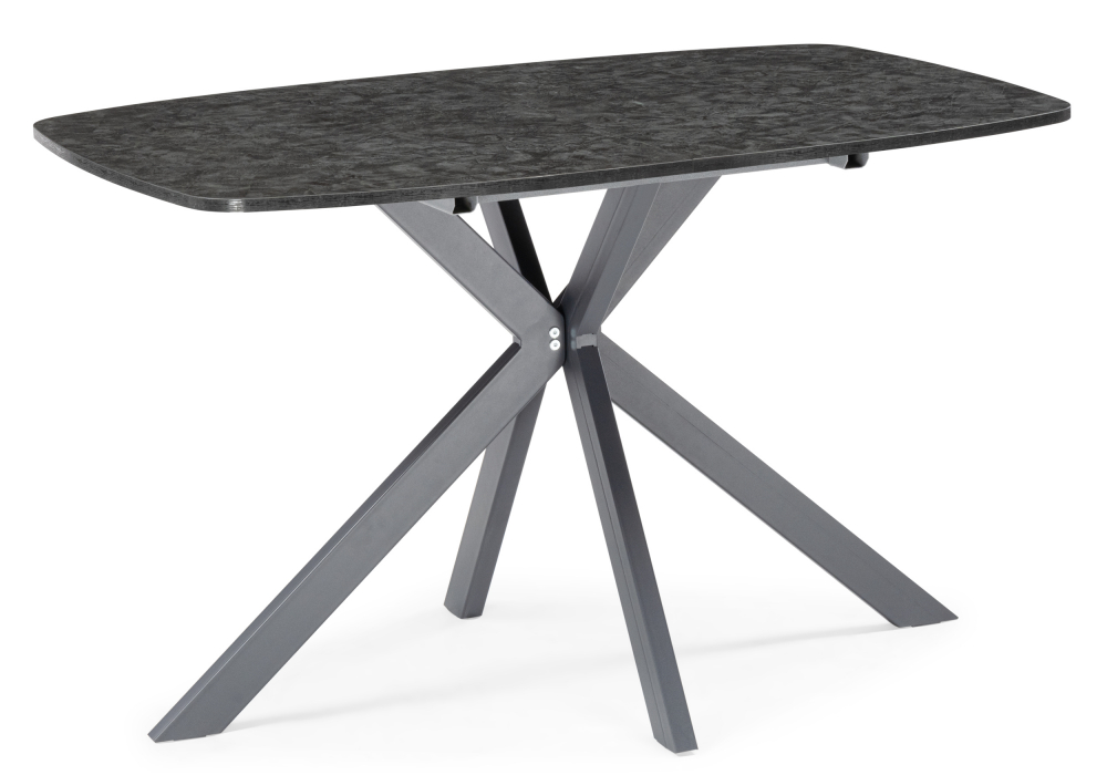 Деревянный стол Кортез 116(160)x77 раздвижной малави / серый