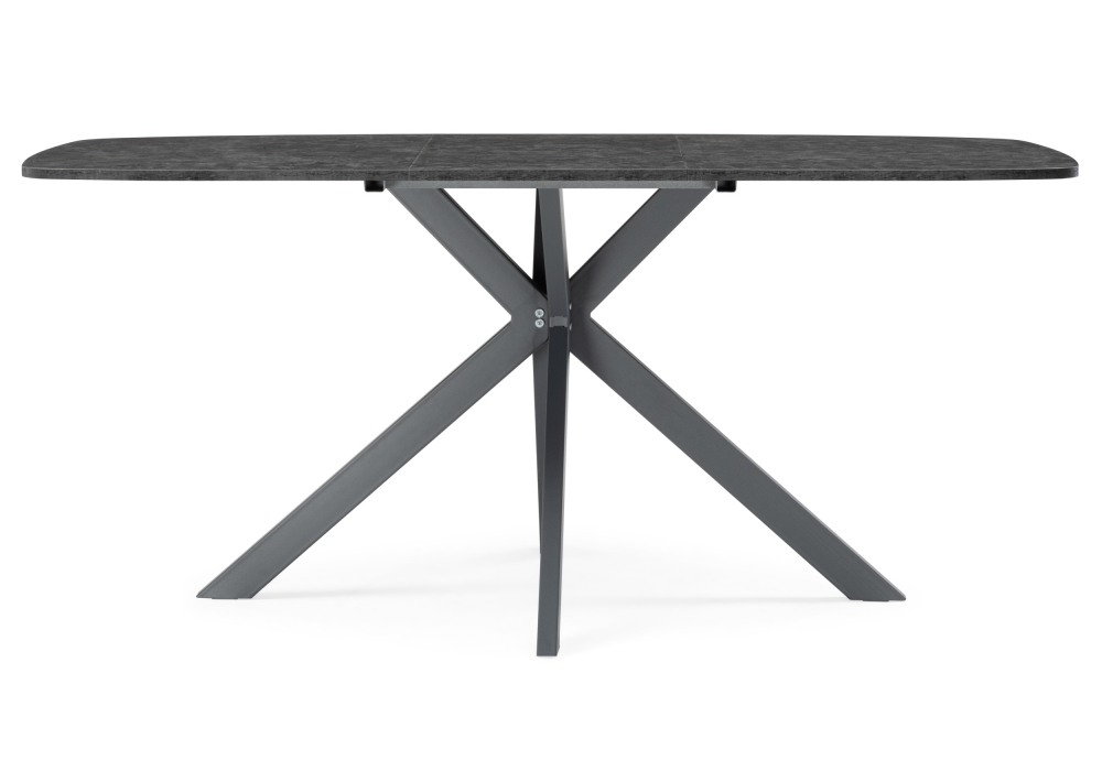 Деревянный стол Кортез 116(160)x77 раздвижной малави / серый