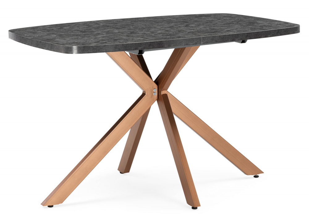 Деревянный стол Кортез 32 116(160)x77 раздвижной малави / медь