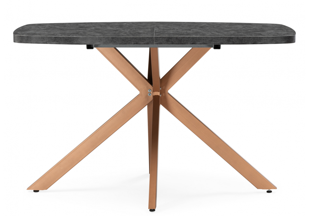 Деревянный стол Кортез 32 116(160)x77 раздвижной малави / медь