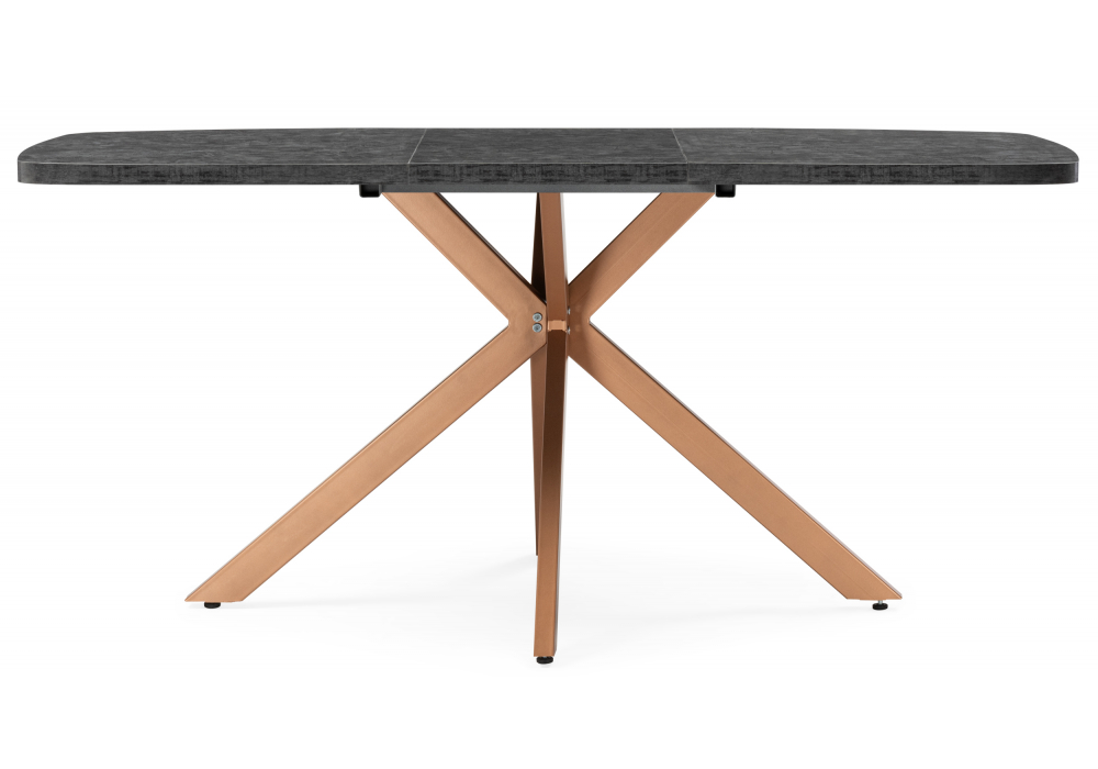 Деревянный стол Кортез 32 116(160)x77 раздвижной малави / медь