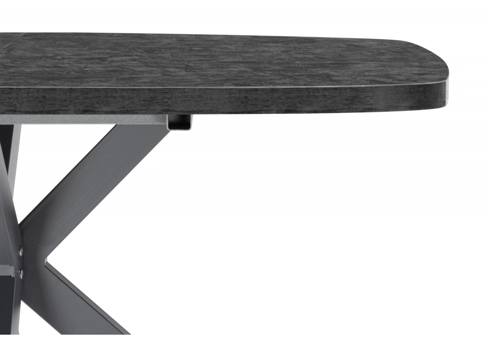 Деревянный стол Кортез 32 116(160)x77 раздвижной малави / серый