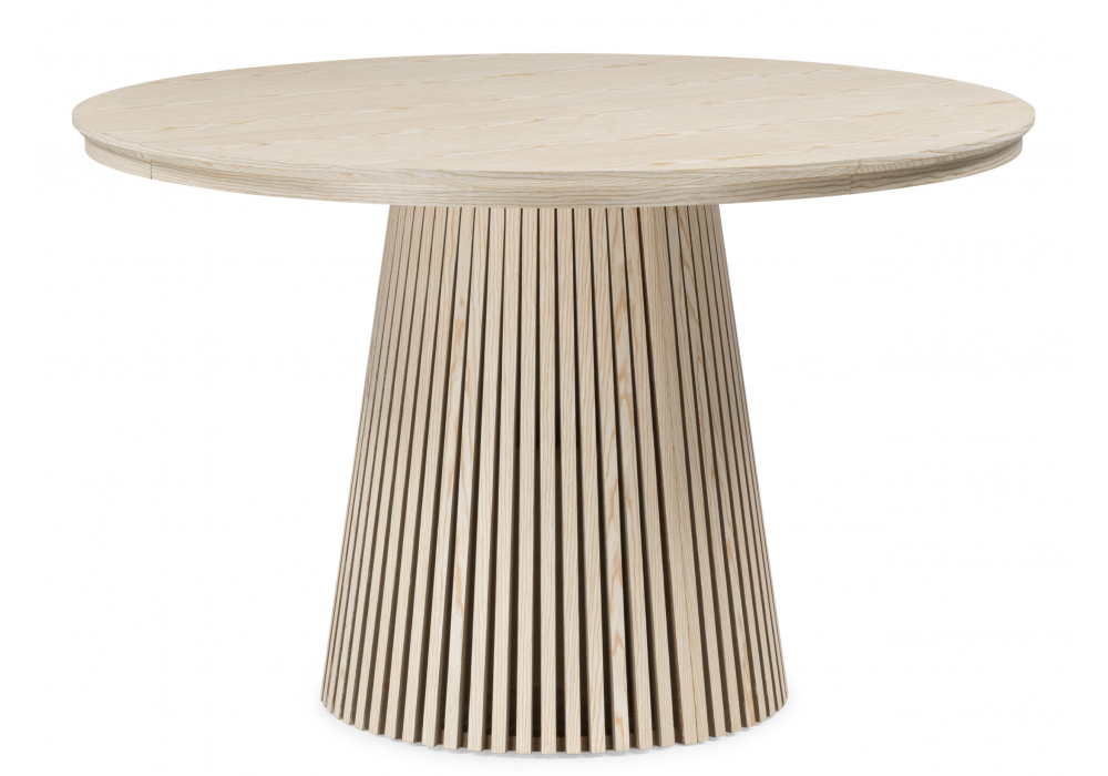 Деревянный стол Mersin 120(200)x120 шпон дуба / бук