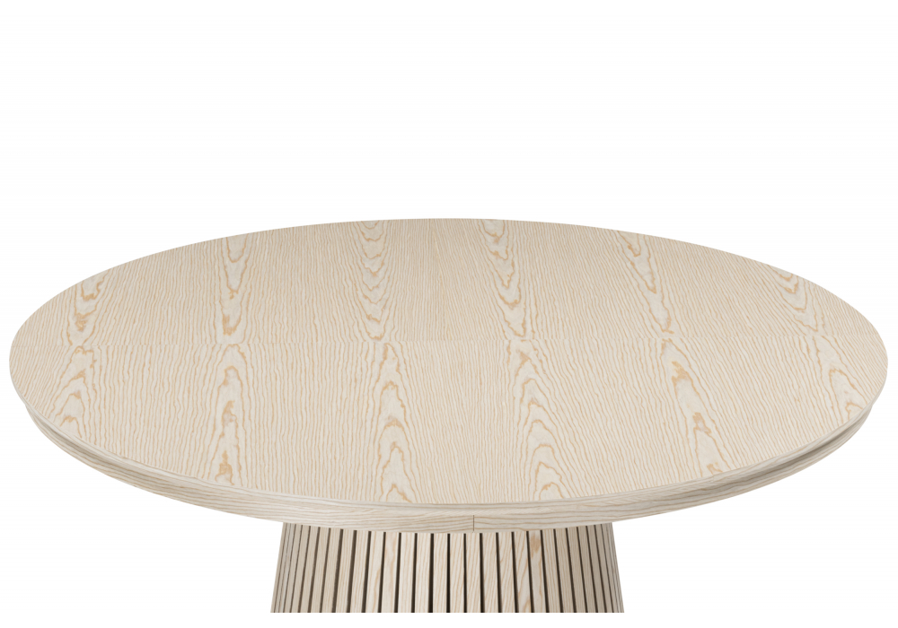 Деревянный стол Mersin 120(200)x120 шпон дуба / бук