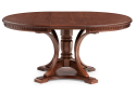 Деревянный стол Нозеан 120(160)х120х76 орех миланский