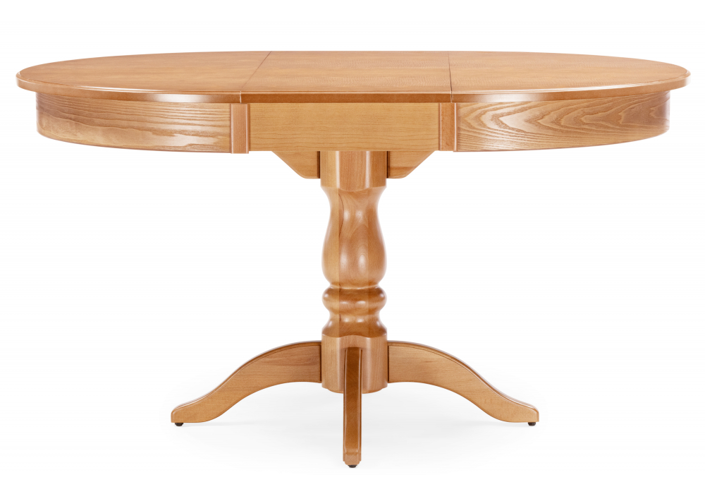 Деревянный стол Орден 100(140)x100 круглый дуб