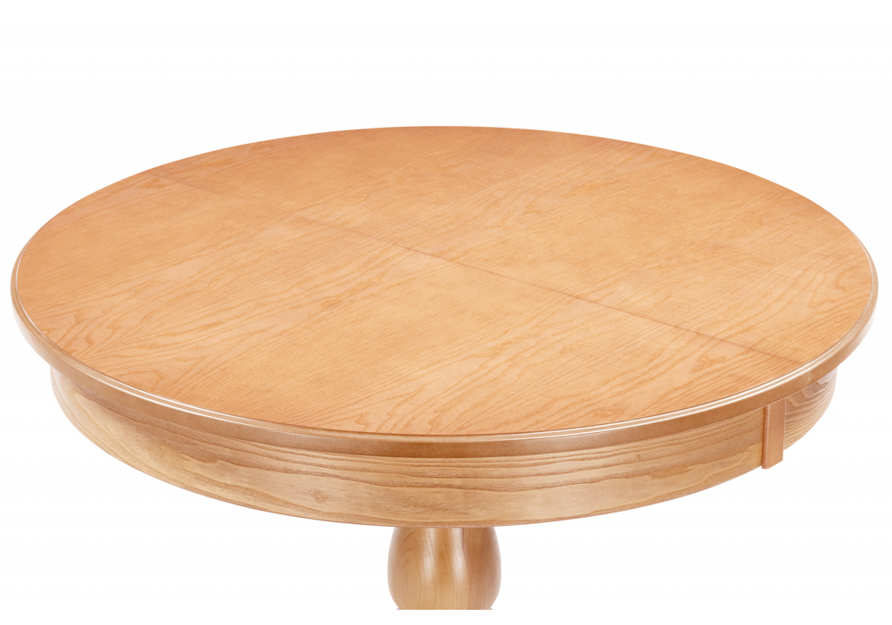 Деревянный стол Орден 100(140)x100 круглый дуб