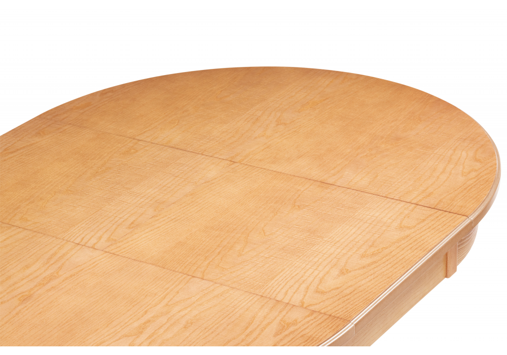 Деревянный стол Орден 100(140)x100 круглый дуб