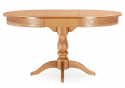 Деревянный стол Орден 100(140)x100 круглый дуб