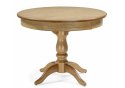 Деревянный стол Орден 100(140)x100 круглый дуб