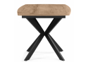 Деревянный стол Палу 130(170)х80 дуб веллингтон / черный