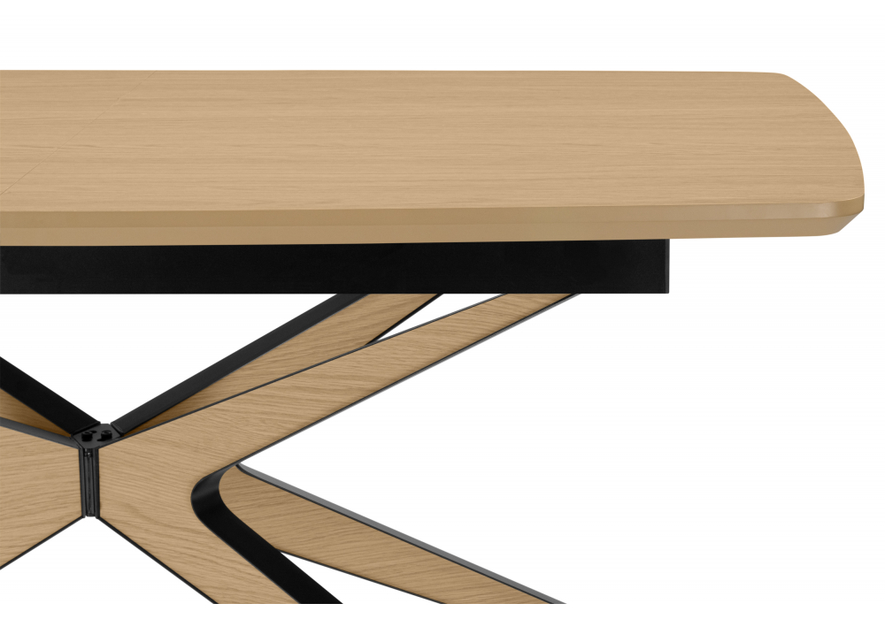 Деревянный стол Roxy 160(220)x90 светлый дуб