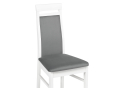 Деревянный стул Амиата серый / белый